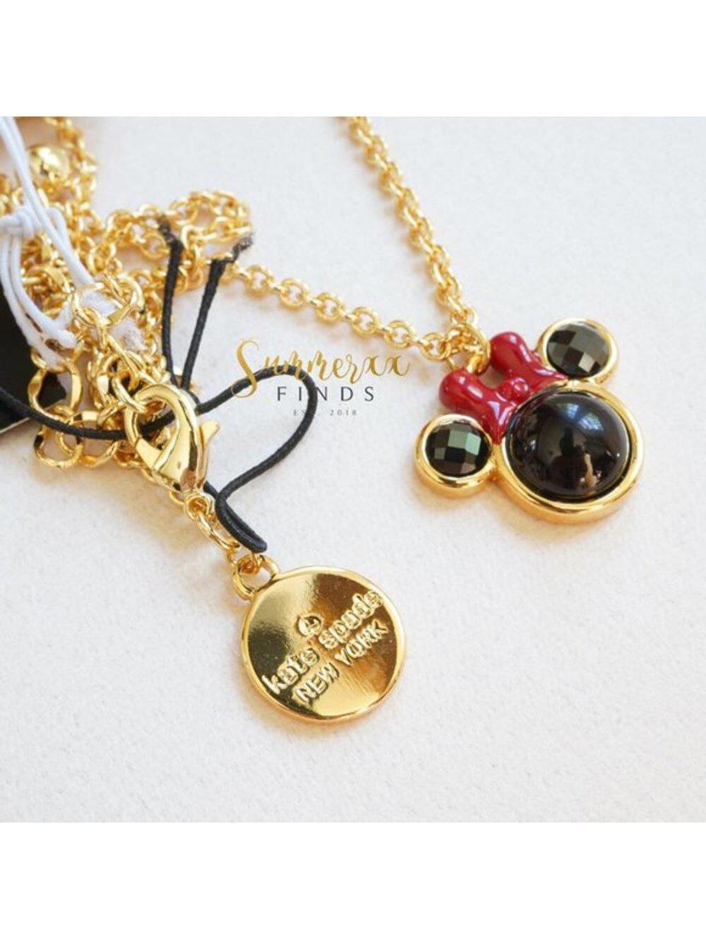 Kate Spade Disney Minnie Mini Pendant Necklace - Picture 7 of 8